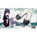 New!  Black White Japanese Retro Cat Pattern Classic Lolita Style Shoes